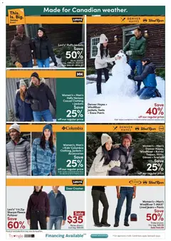 Preview of leaflet Weekly flyer / circulaire from shop Mark's is valid from Dec 11, 2025 | Page: 3