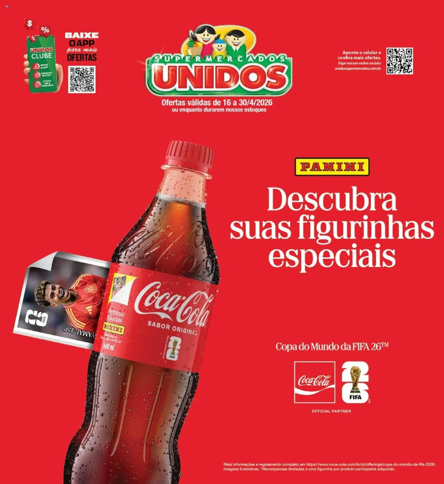 Pré-Visualização do folheto "Supermercados Unidos - Ofertas da semana" da loja Supermercados Unidos válido a partir de 16/04/2026