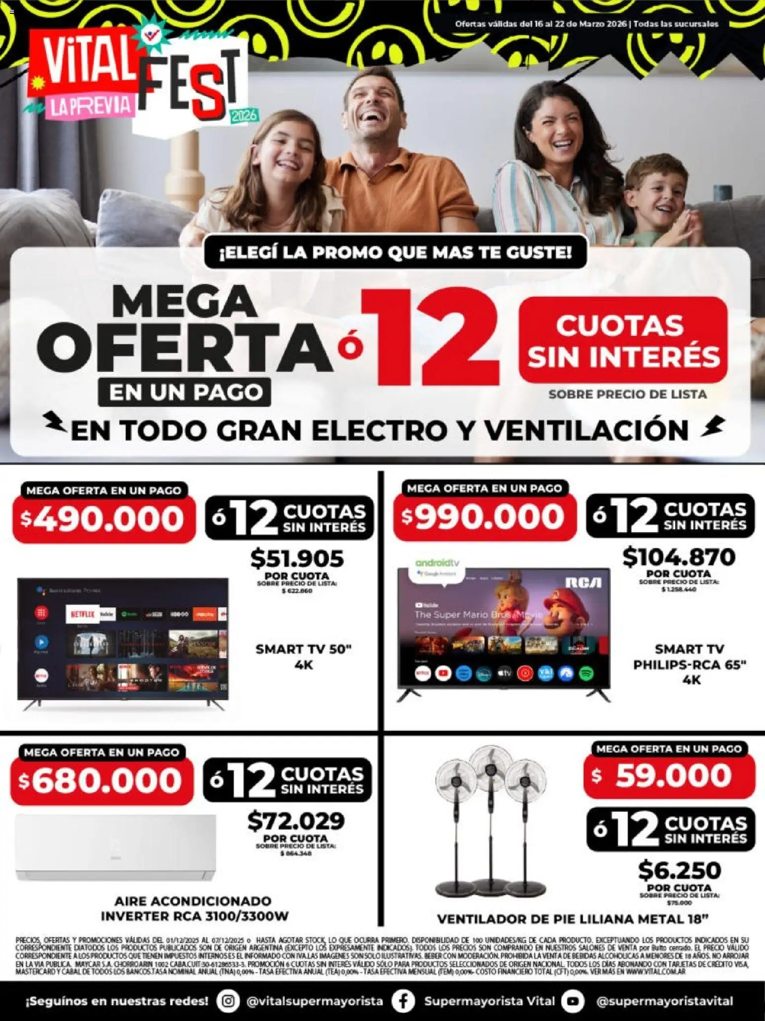 Vista previa del folleto de la tienda Vital válido desde el 16/03/2026 