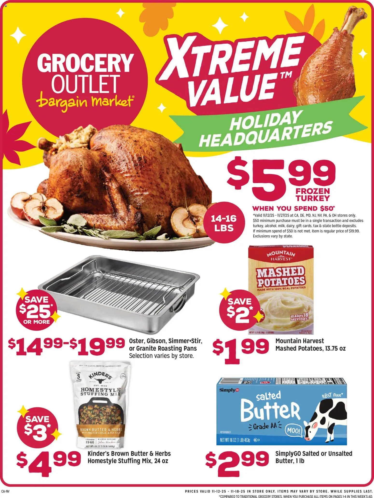 Ad Preview of Grocery Outlet Weekly Ad - CA from 11/12/2025