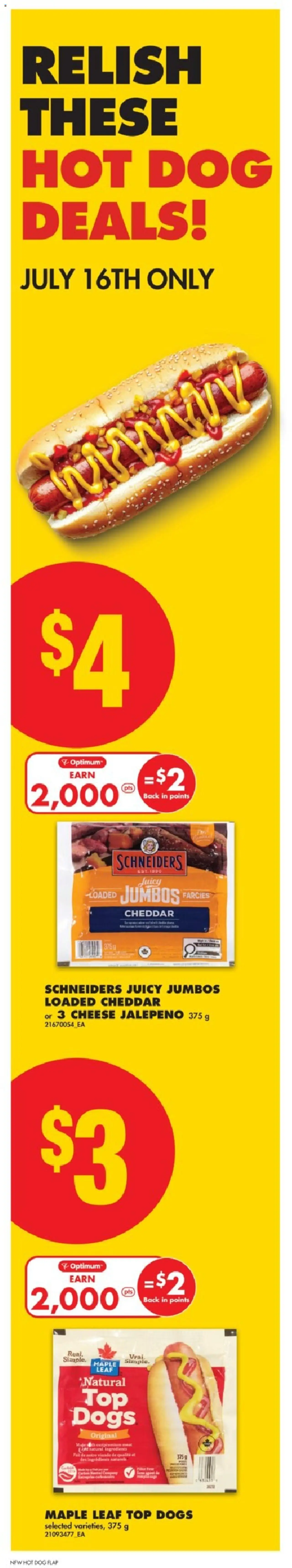 No Frills flyer valid from Jul 10, 2025 - page number 1