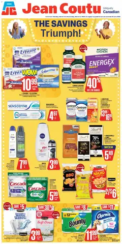 Preview of leaflet Jean Coutu weekly flyer from shop Jean Coutu is valid from Mar 12, 2026