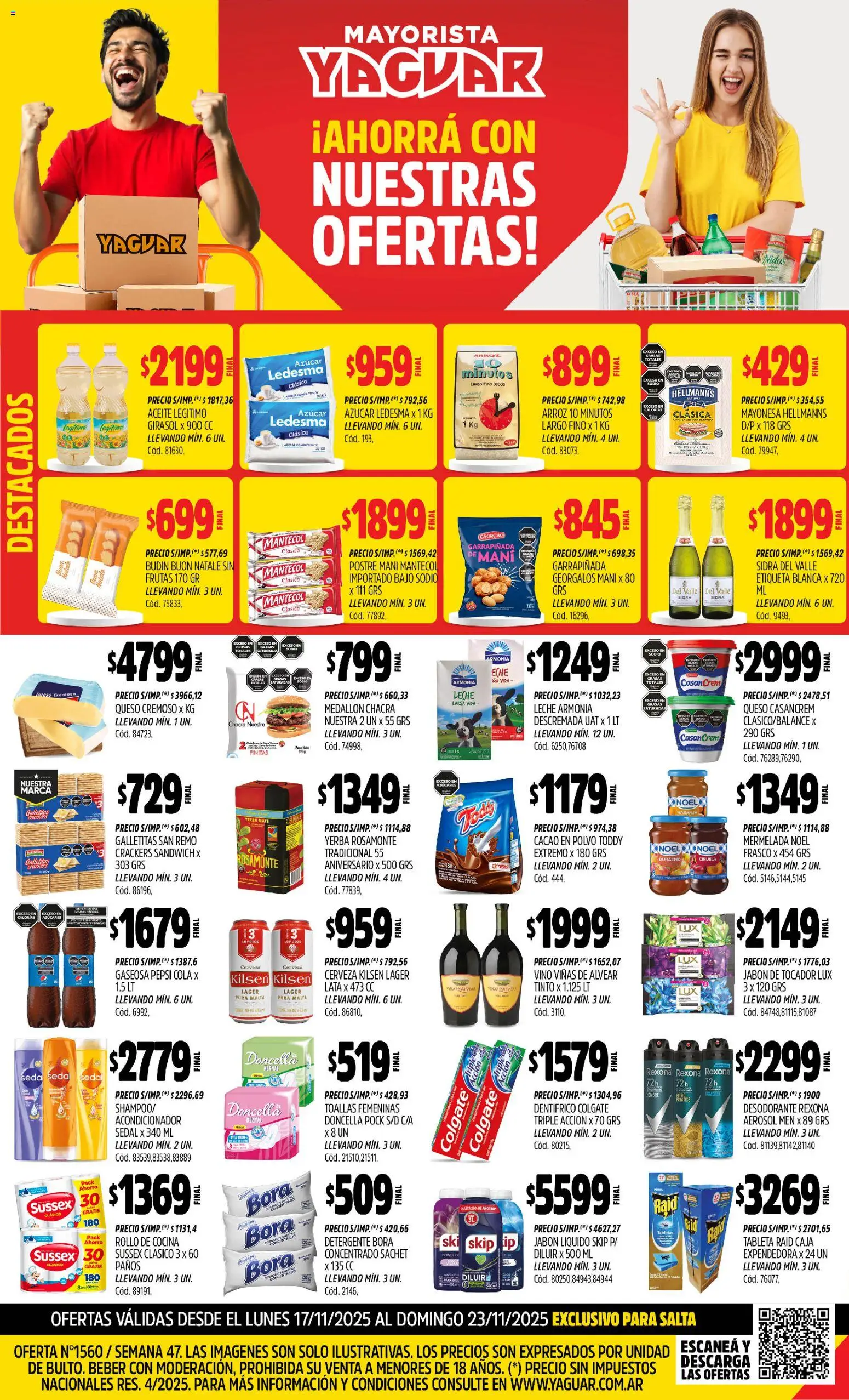 Vista previa del folleto de la tienda Yaguar válido desde el 17/11/2025 