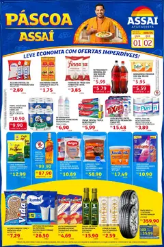 Pré-Visualização do folheto "Assaí Atacadista ofertas - BA" da loja Assaí Atacadista válido a partir de 01/04/2026