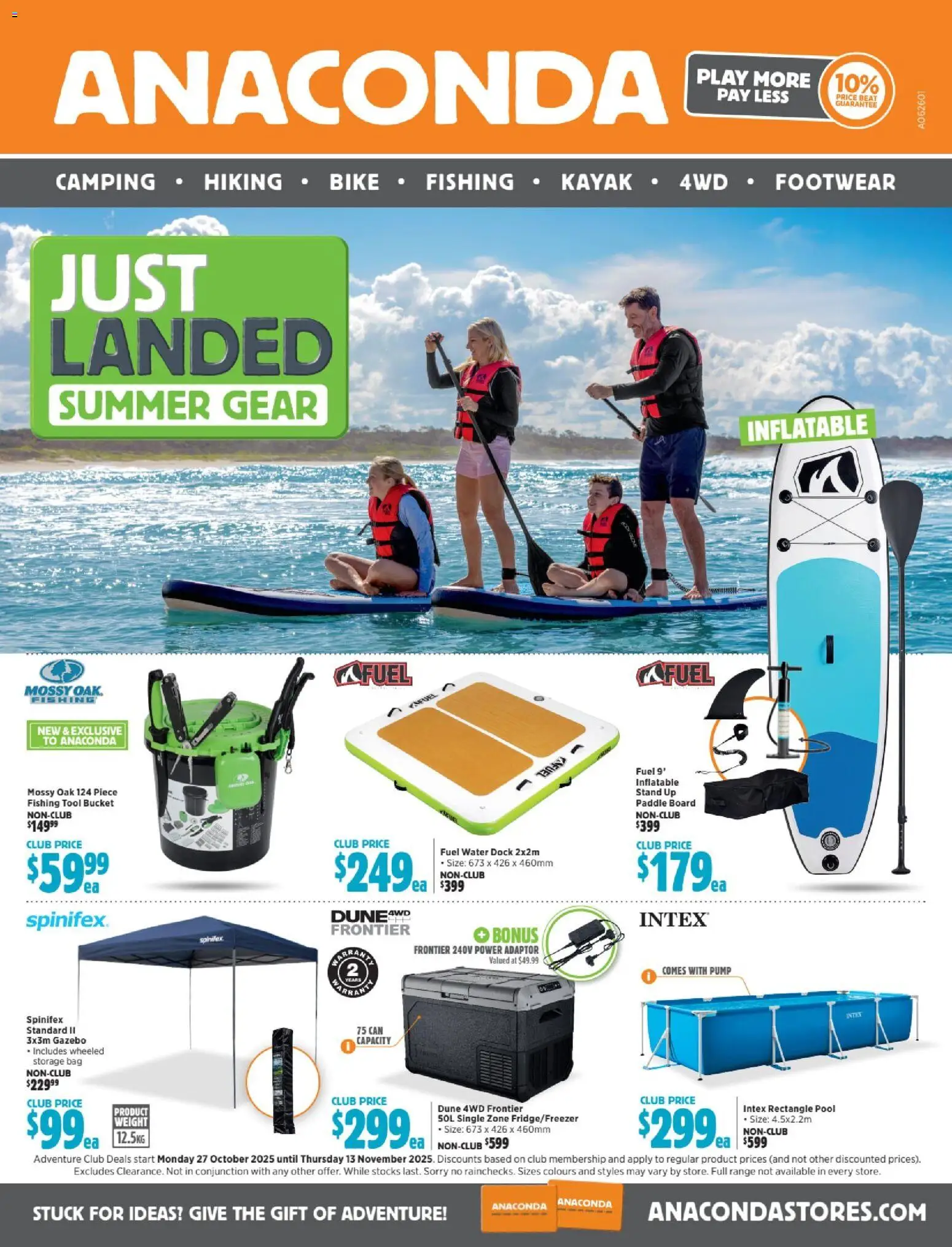 Anaconda catalogue valid from 27/10/2025 - page 1