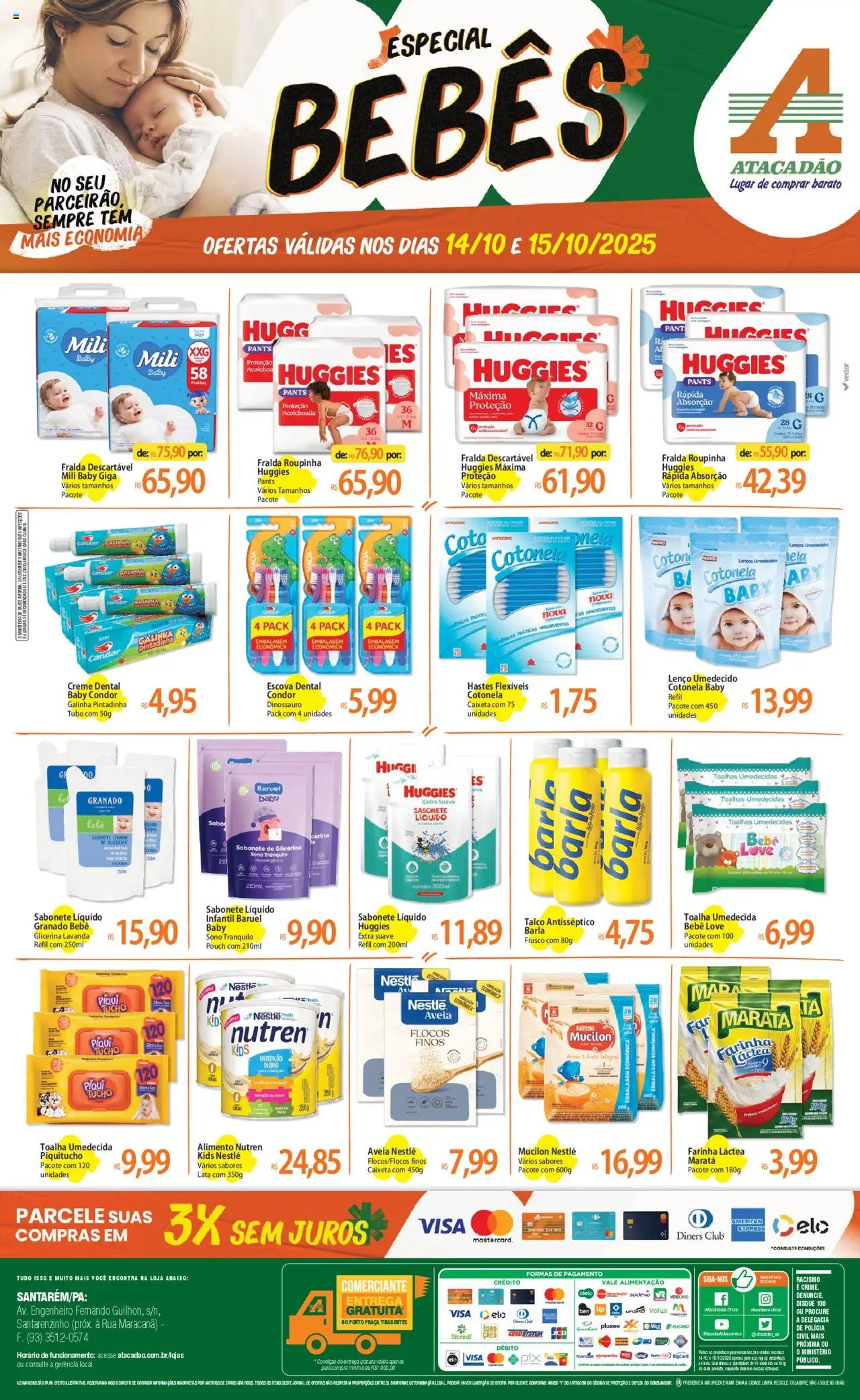 Atacadão folheto "Ofertas - PA" válido a partir de 14/10/2025 - número de página 1