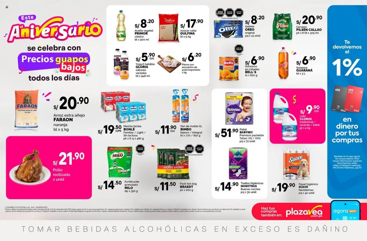 Plaza Vea Aviso Bomba Fds N3 (19/09/2025 - 21/09/2025) - ofertas de hoy - número de página 1