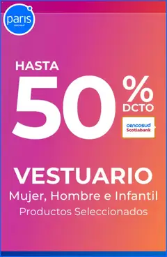 Folleto de la tienda Paris válido desde el 08.04.2026 
