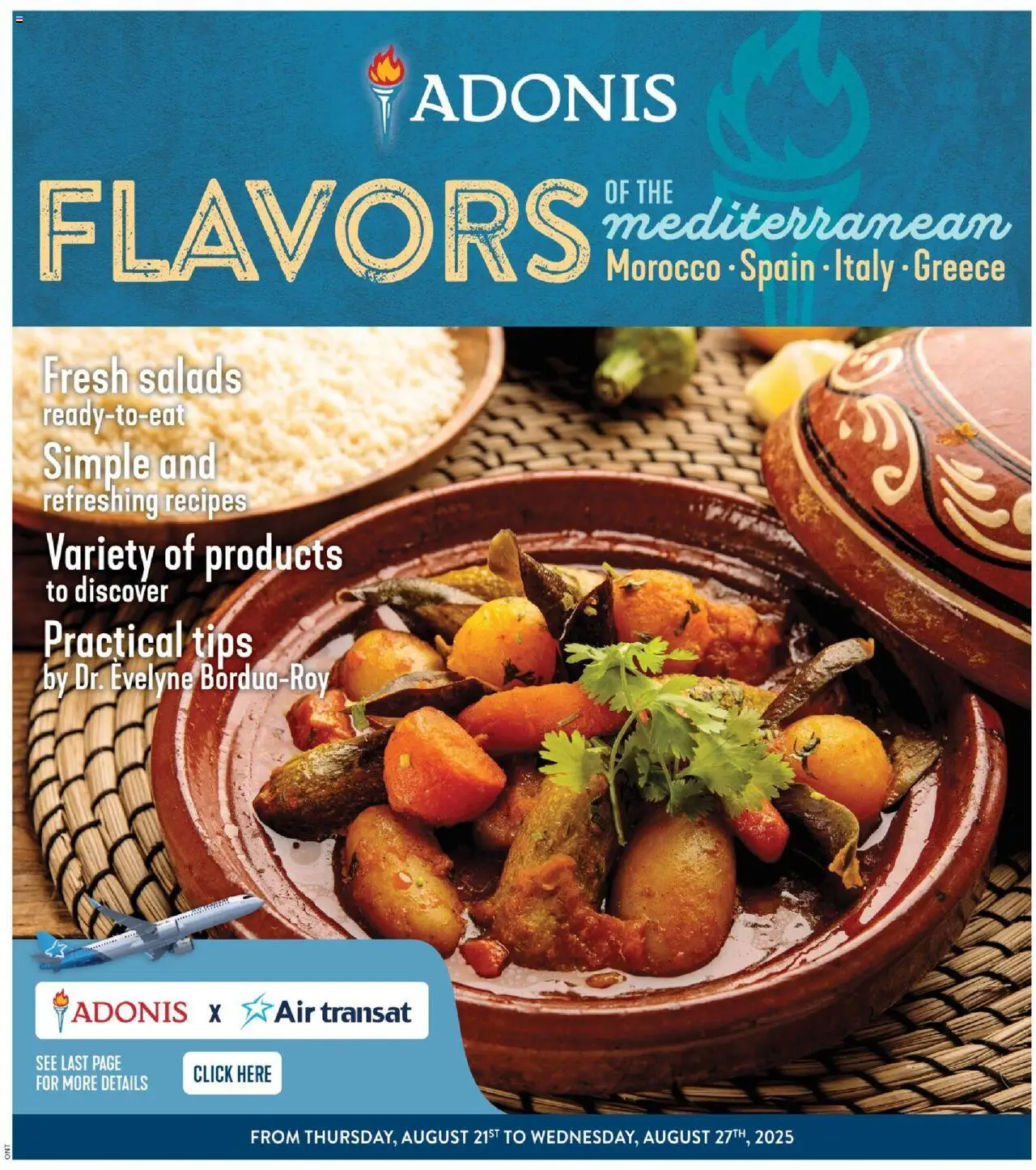 Adonis flyer valid from Aug 21, 2025 - page number 1