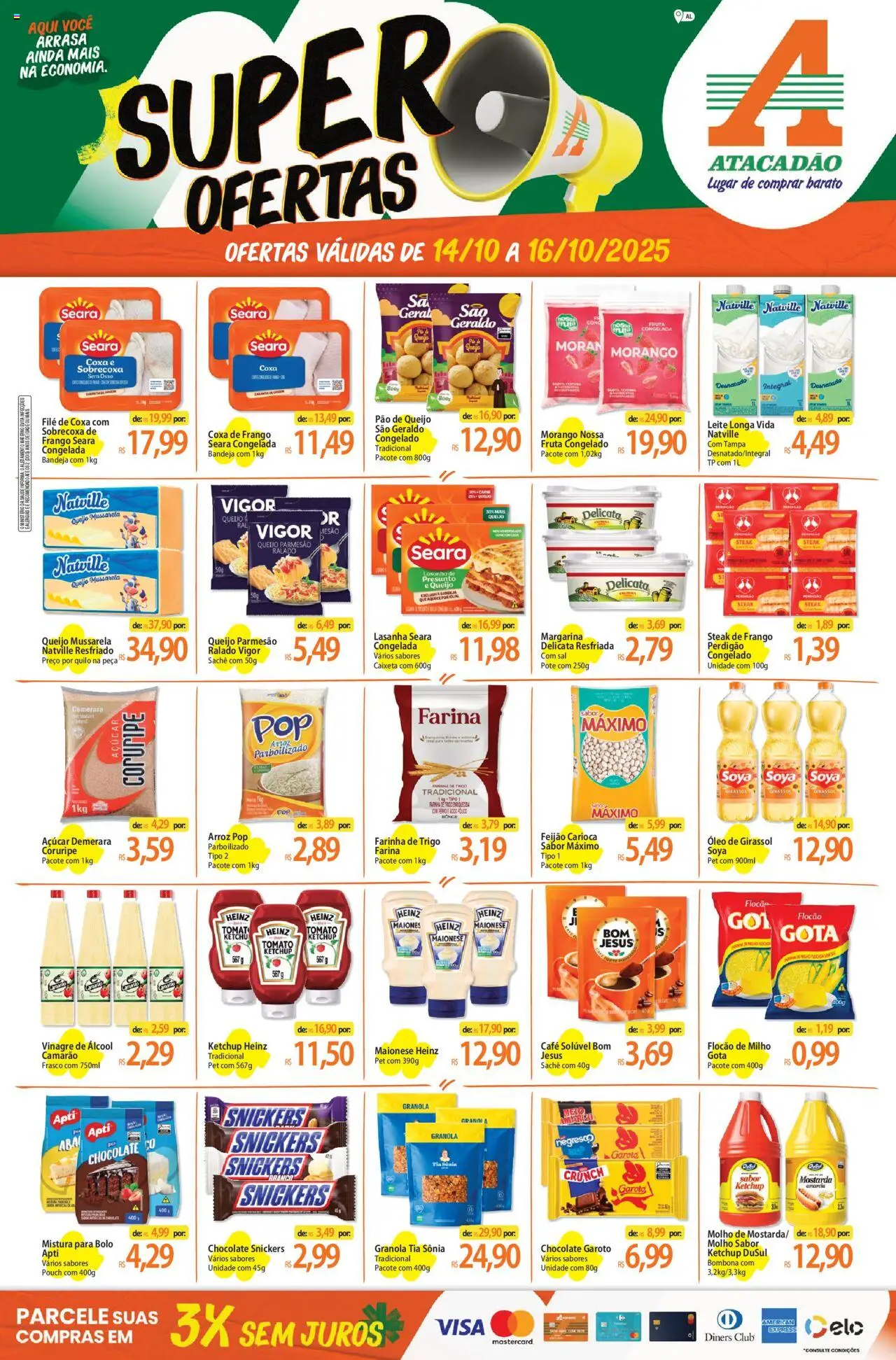 Atacadão folheto "Ofertas - AL" válido a partir de 14/10/2025 - número de página 1