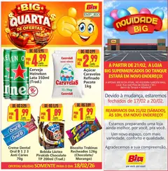 Pré-Visualização do folheto "Ofertas do Dia" da loja Big Supermercados válido a partir de 18/02/2026