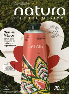 Vista previa las ofertas de la tienda Natura - Campaña12 2025 desde el 21/07/2025 