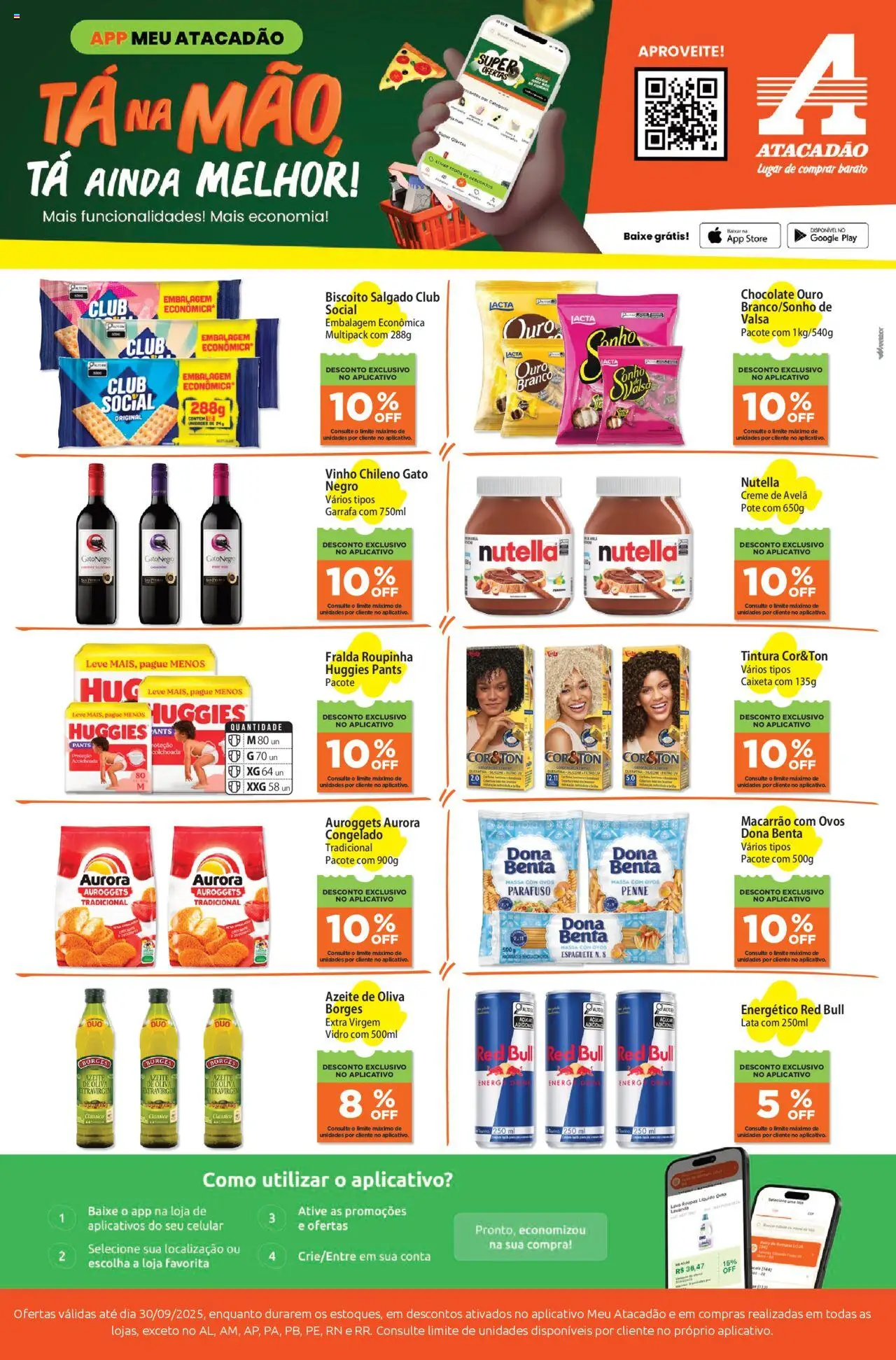 Atacadão folheto "Ofertas - SP" válido a partir de 23/09/2025 - número de página 1