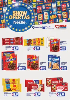 Pré-Visualização do folheto "Ofertas Nestlé" da loja Mateus válido a partir de 04/11/2025