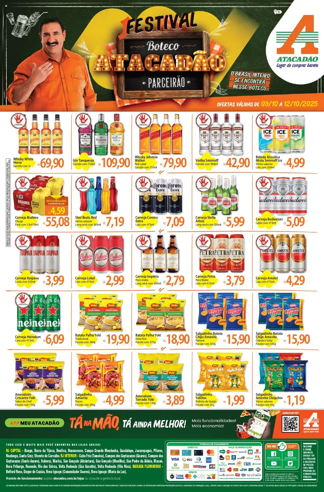 Atacadão folheto "Ofertas - RJ" válido a partir de 09/10/2025 - número de página 1
