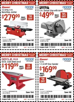 Ad Preview of Harbor Freight Christmas Coupon Deals from 12/02/2025 | Page: 14