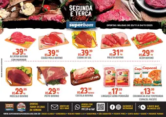 Pré-Visualização do folheto "Ofertas Semanal" da loja Superbom válido a partir de 03/11/2025