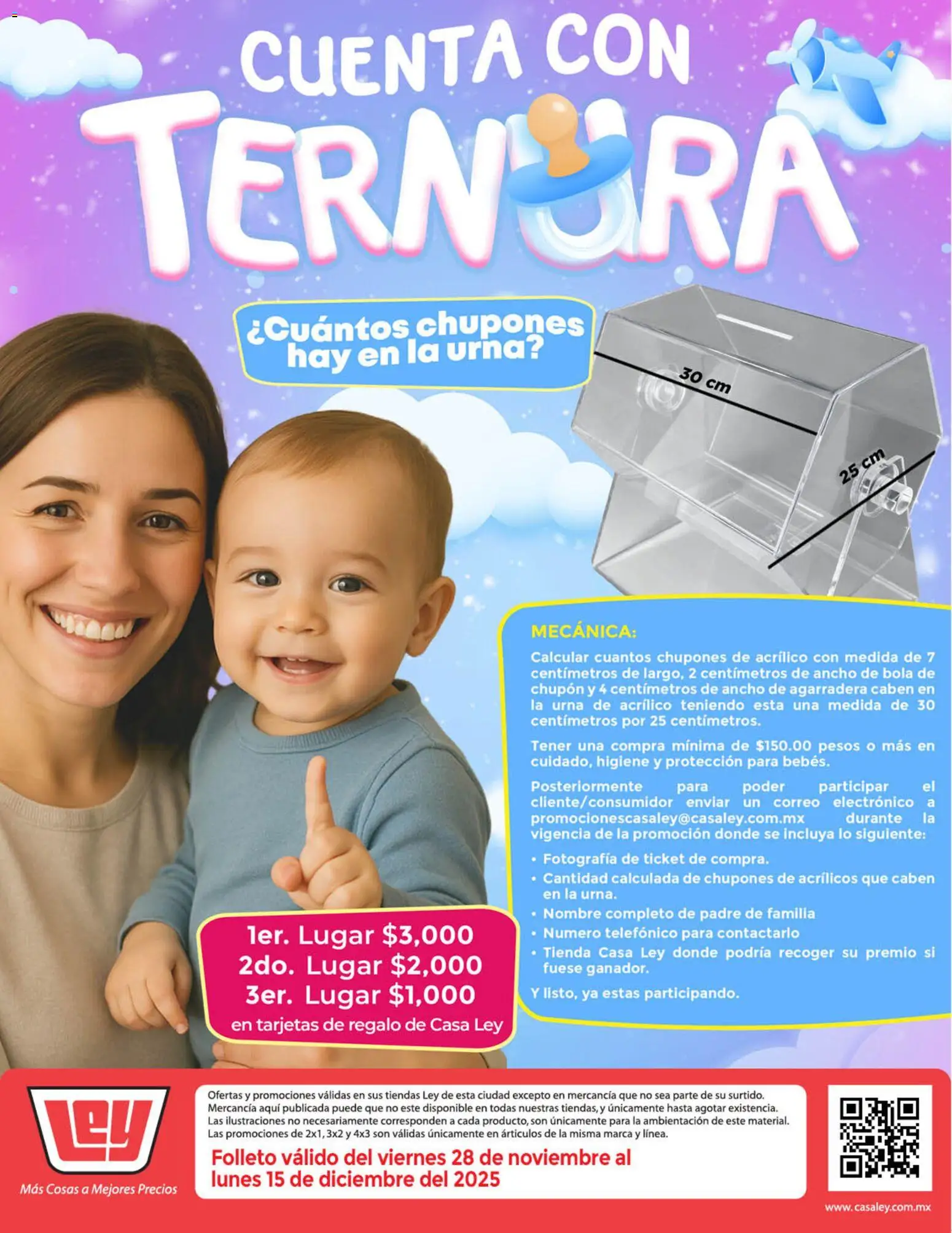 Vista previa las ofertas de la tienda Casa Ley - Folleto Cuenta con ternura desde el 28/11/2025 