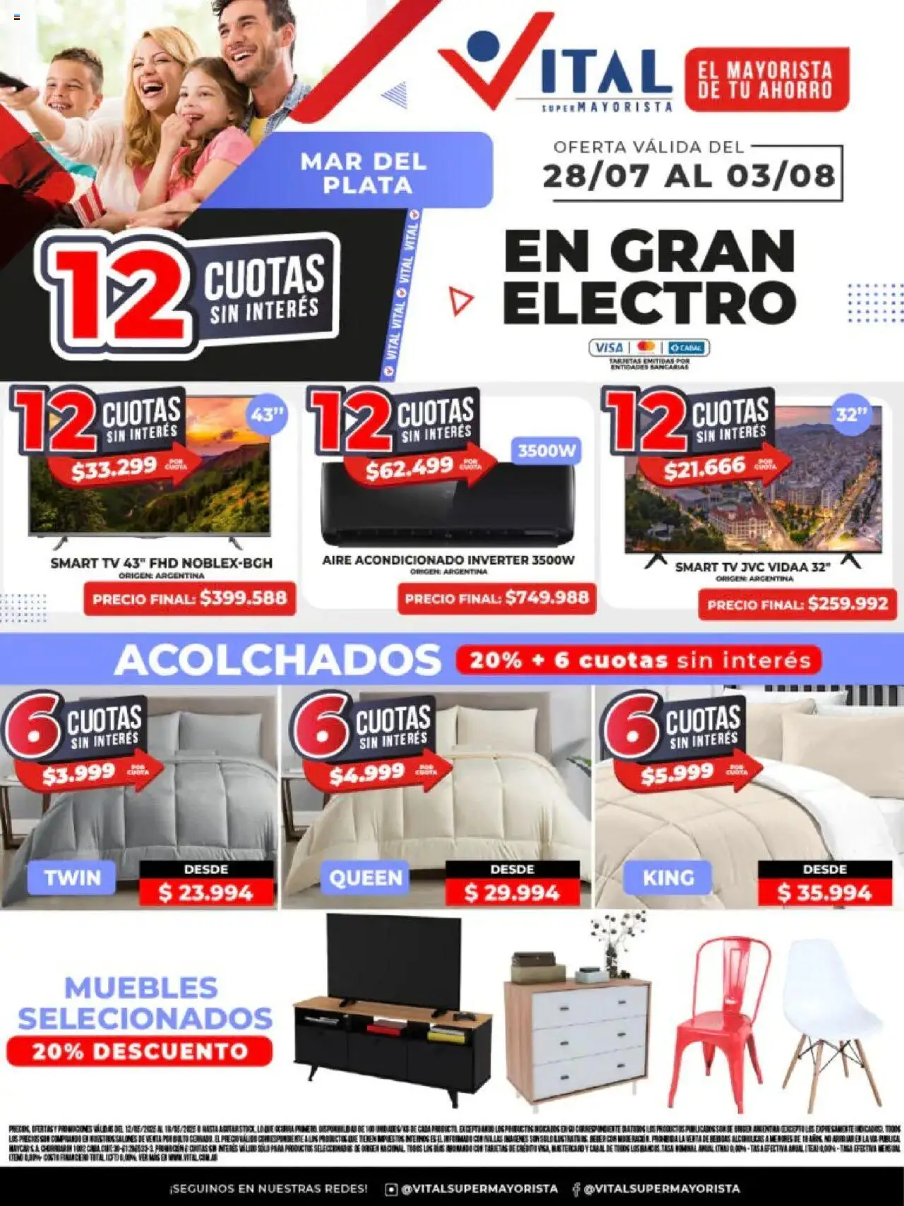 Vital Ofertas nonfood del 28/07/2025 >> Catálogo