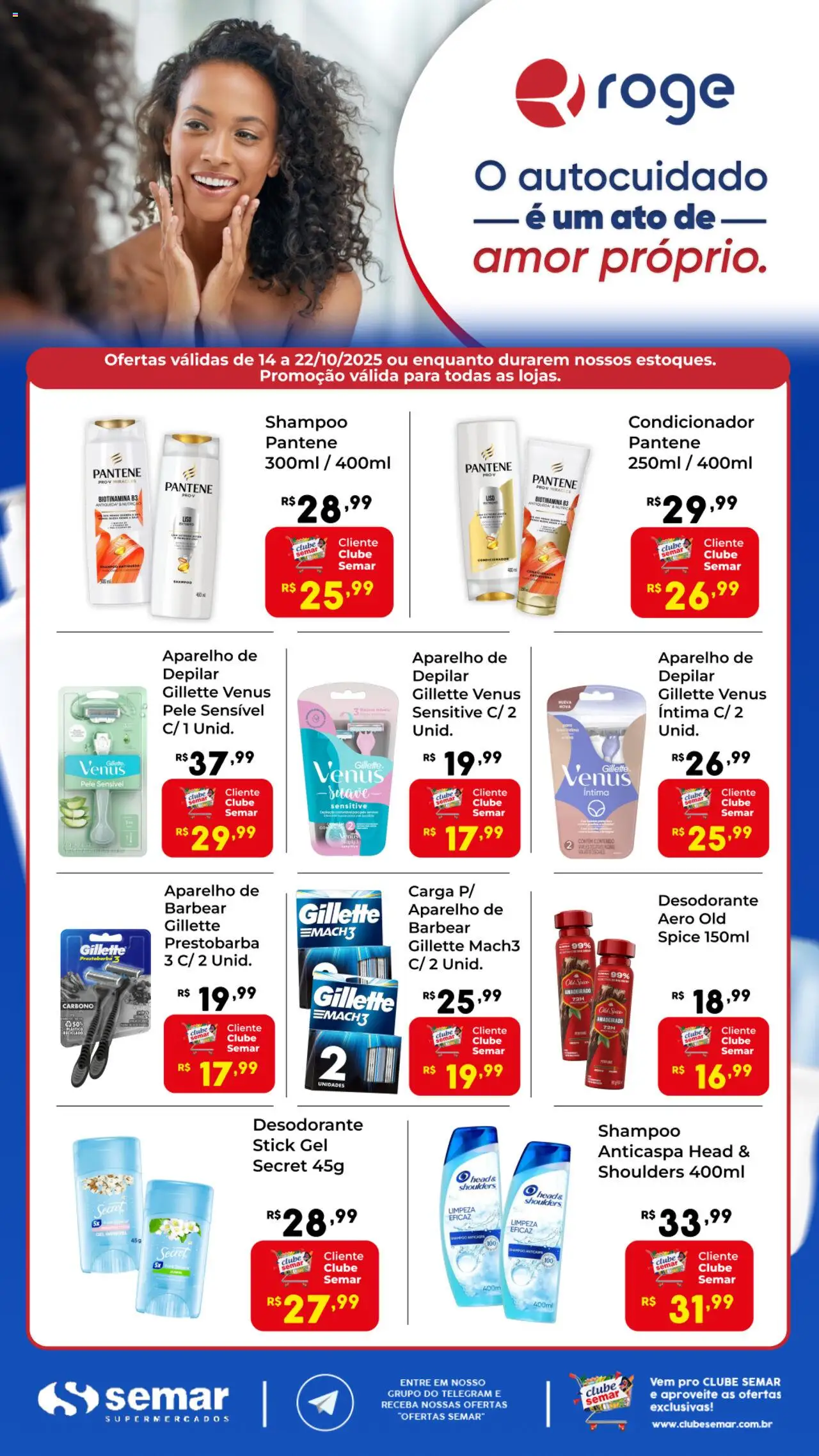 Semar Supermercado folheto "Ofertas Roge" válido a partir de 14/10/2025 - número de página 1