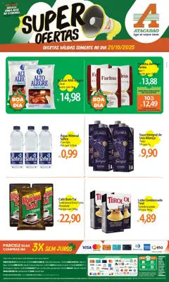 Pré-Visualização do folheto "Ofertas - PR" da loja Atacadão válido a partir de 21/10/2025