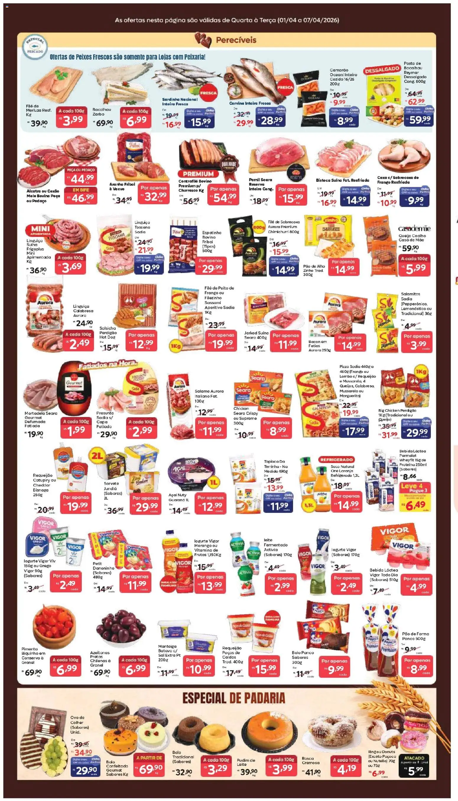 Pré-Visualização do folheto "Barbosa Supermercados ofertas Rede e Interior" da loja Barbosa Supermercados válido a partir de 01/04/2026
