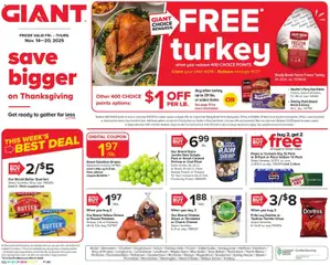 Ad Preview of Giant Weekly Ad from 11/14/2025