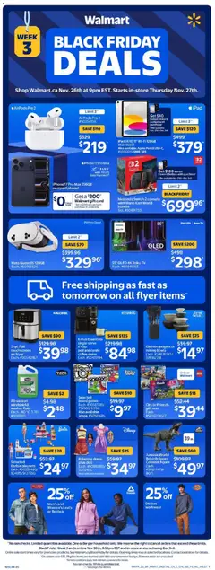 Preview of leaflet Weekly Flyer from shop Walmart is valid from Nov 27, 2025 | Page: 14