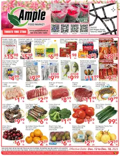 Preview of leaflet Weekly flyer Toronto York from shop Ample Food Market is valid from Dec 12, 2025
