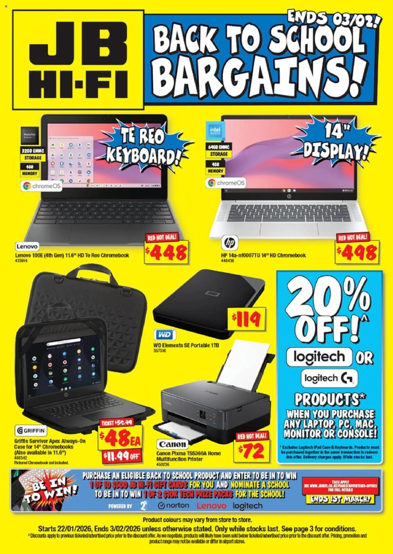 Preview of catalogue Catalogue from shop JB Hi-Fi valid 22 Jan 2026