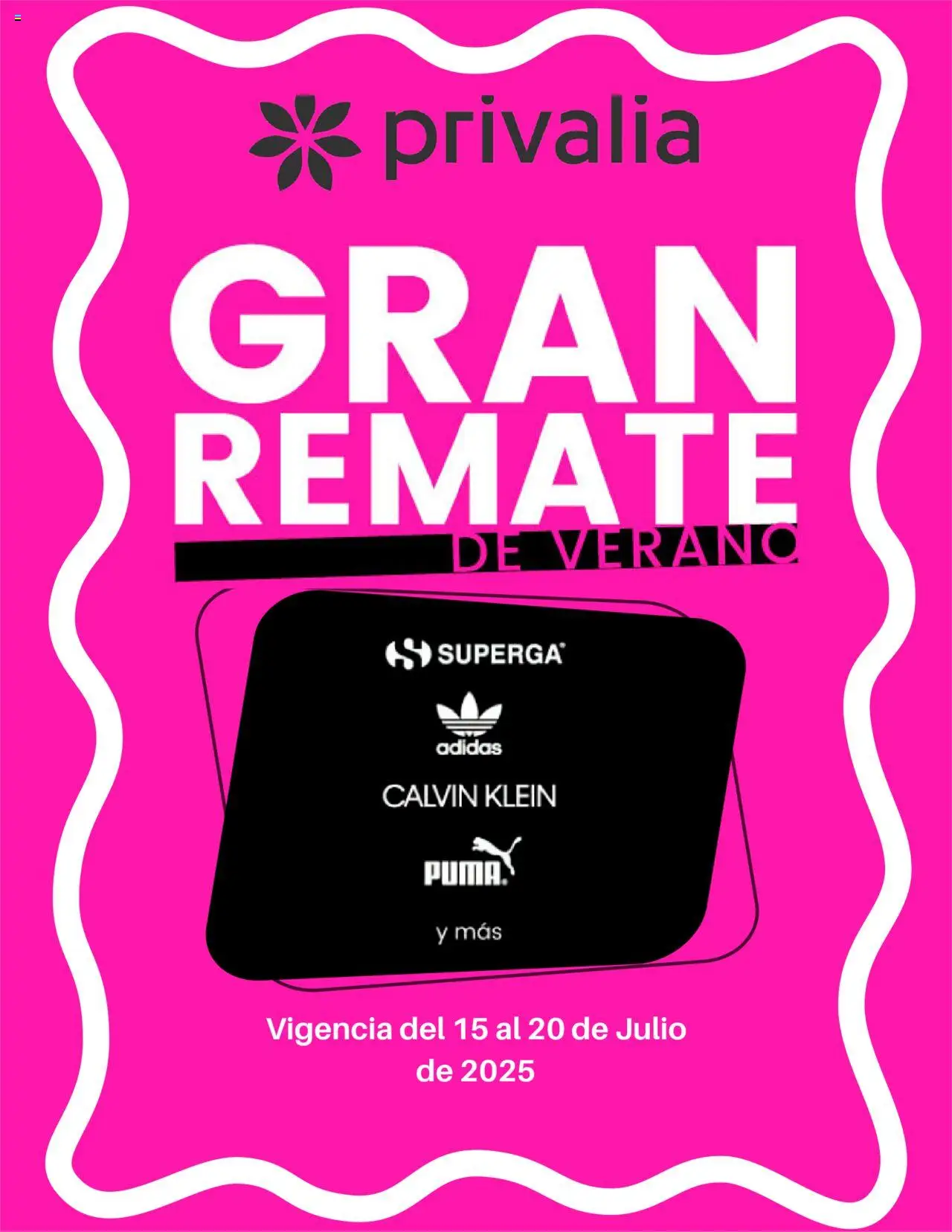 Catálogo Privalia y sus promociones válidas desde el 15/07/2025 - Número de página 1
