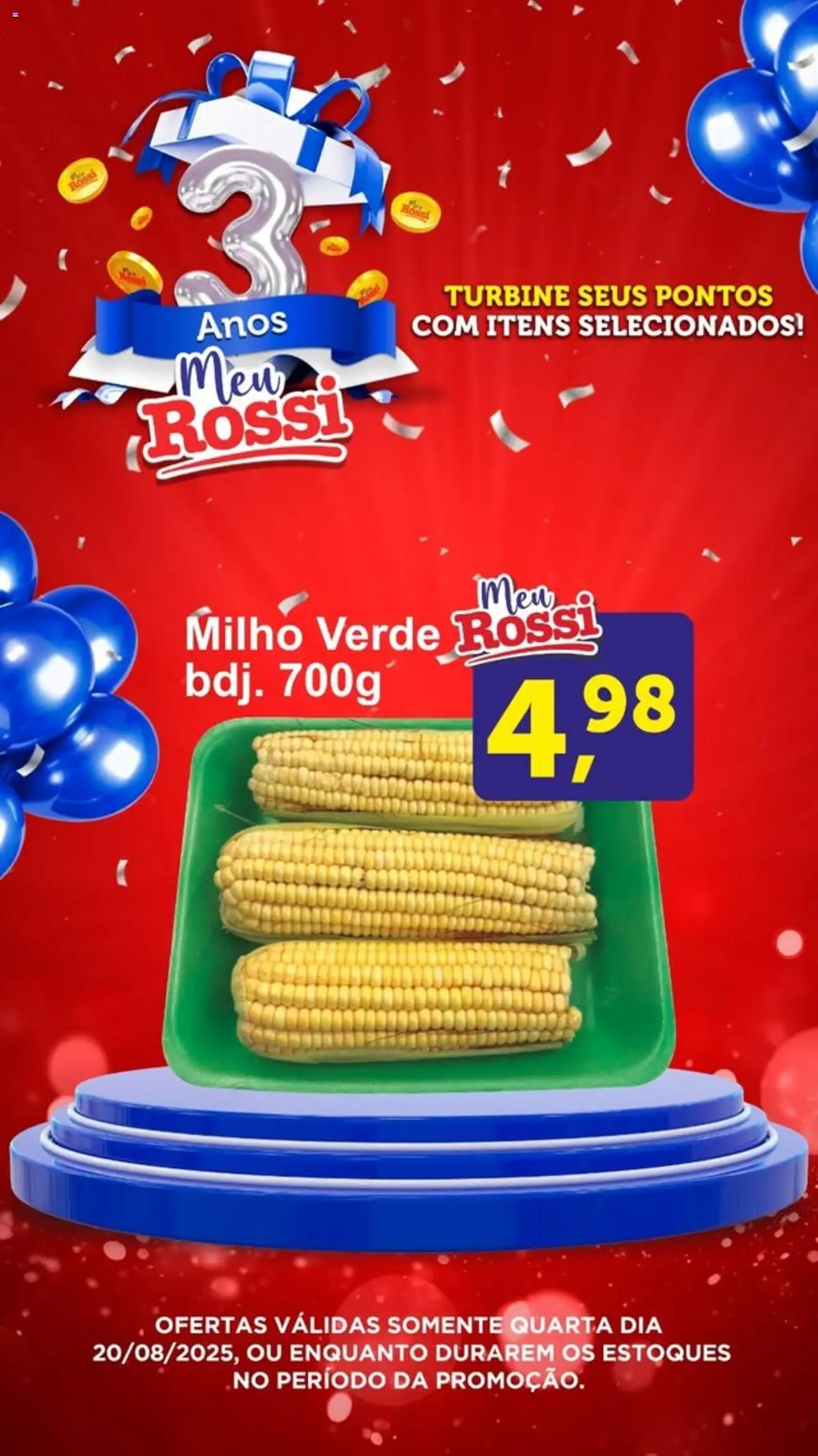 Rossi Supermercados folheto "Ofertas da semana" válido a partir de 20/08/2025 - número de página 1