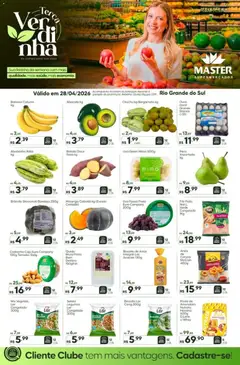 Pré-Visualização do folheto "Master ofertas do Dia" da loja Master válido a partir de 28/04/2026