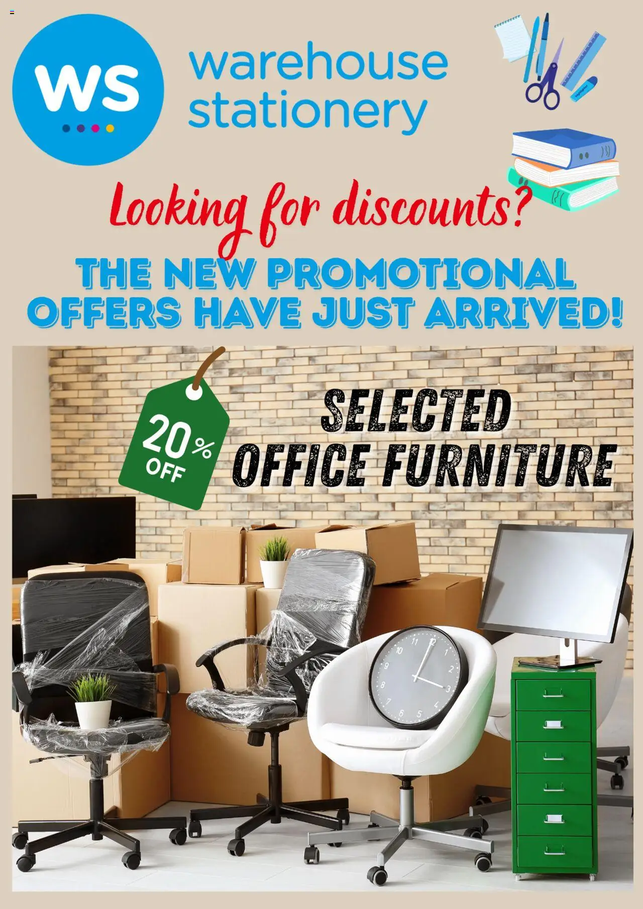 Catalogue Warehouse Stationery catalogue valid from 12 Aug 2025 - page 1