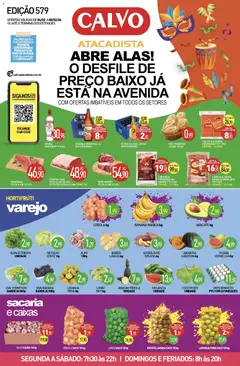 Pré-Visualização do folheto "Ofertas da semana" da loja Calvo Atacadista válido a partir de 06/02/2026