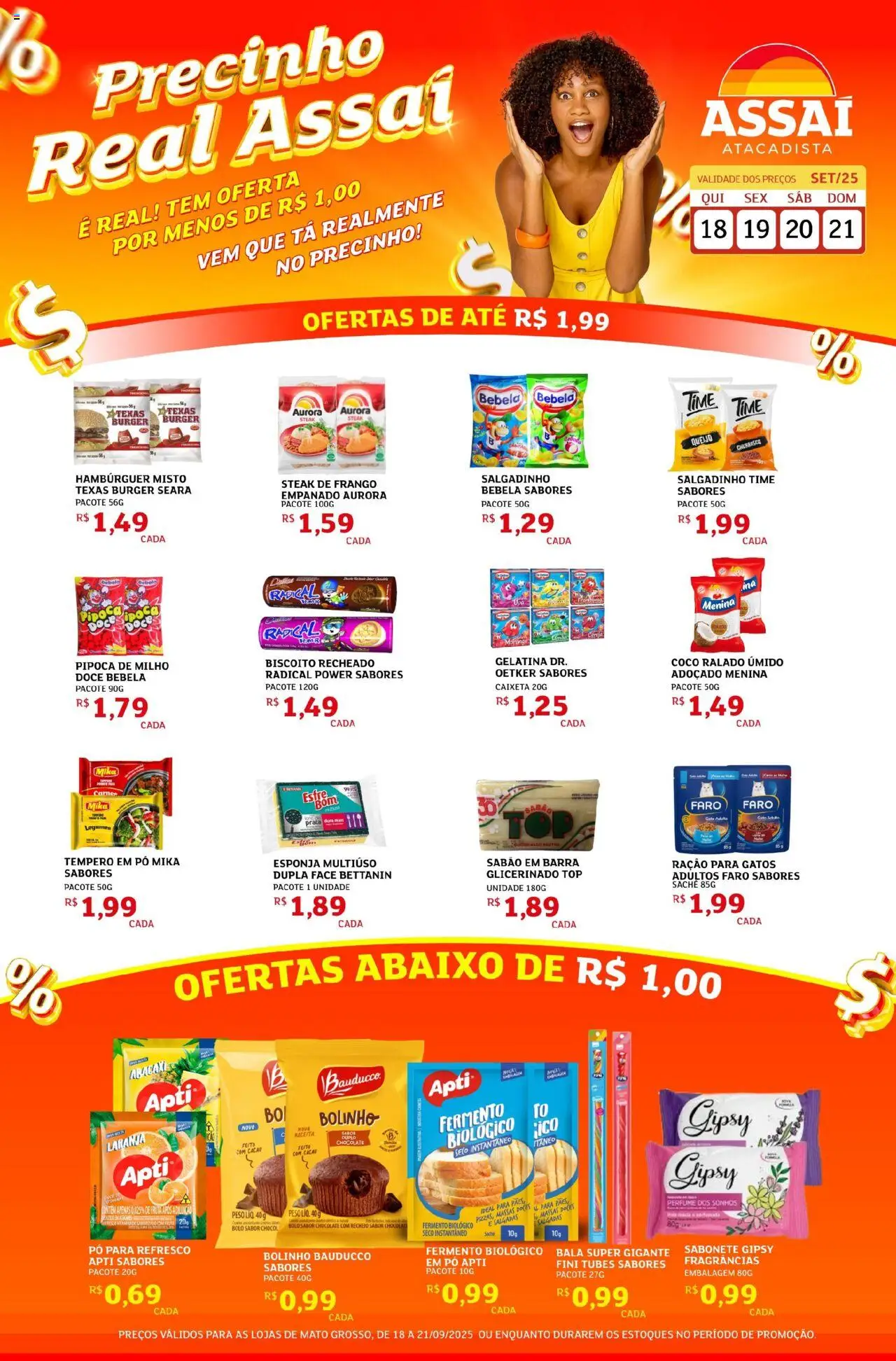 Assaí Atacadista folheto "Encarte - MT" válido a partir de 18/09/2025 - número de página 1