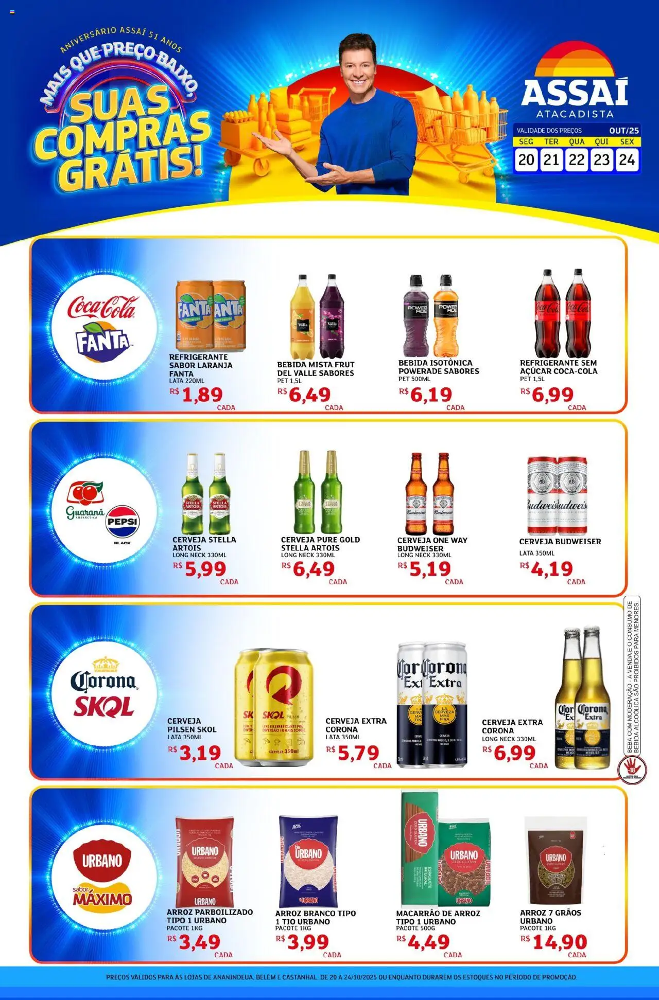 Assaí Atacadista folheto "Encarte - PA" válido a partir de 20/10/2025 - número de página 1