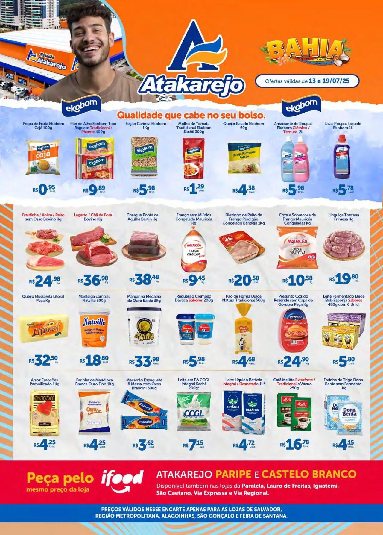 Atakarejo folheto "Encarte" válido a partir de 13/07/2025 - número de página 1