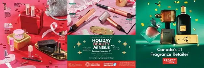 Preview of leaflet Holiday Flyer from shop Shoppers is valid from Oct 25, 2025
