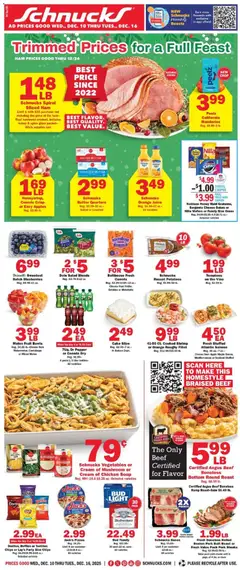 Ad Preview of Schnucks Weekly Print Ad - MO from 12/10/2025