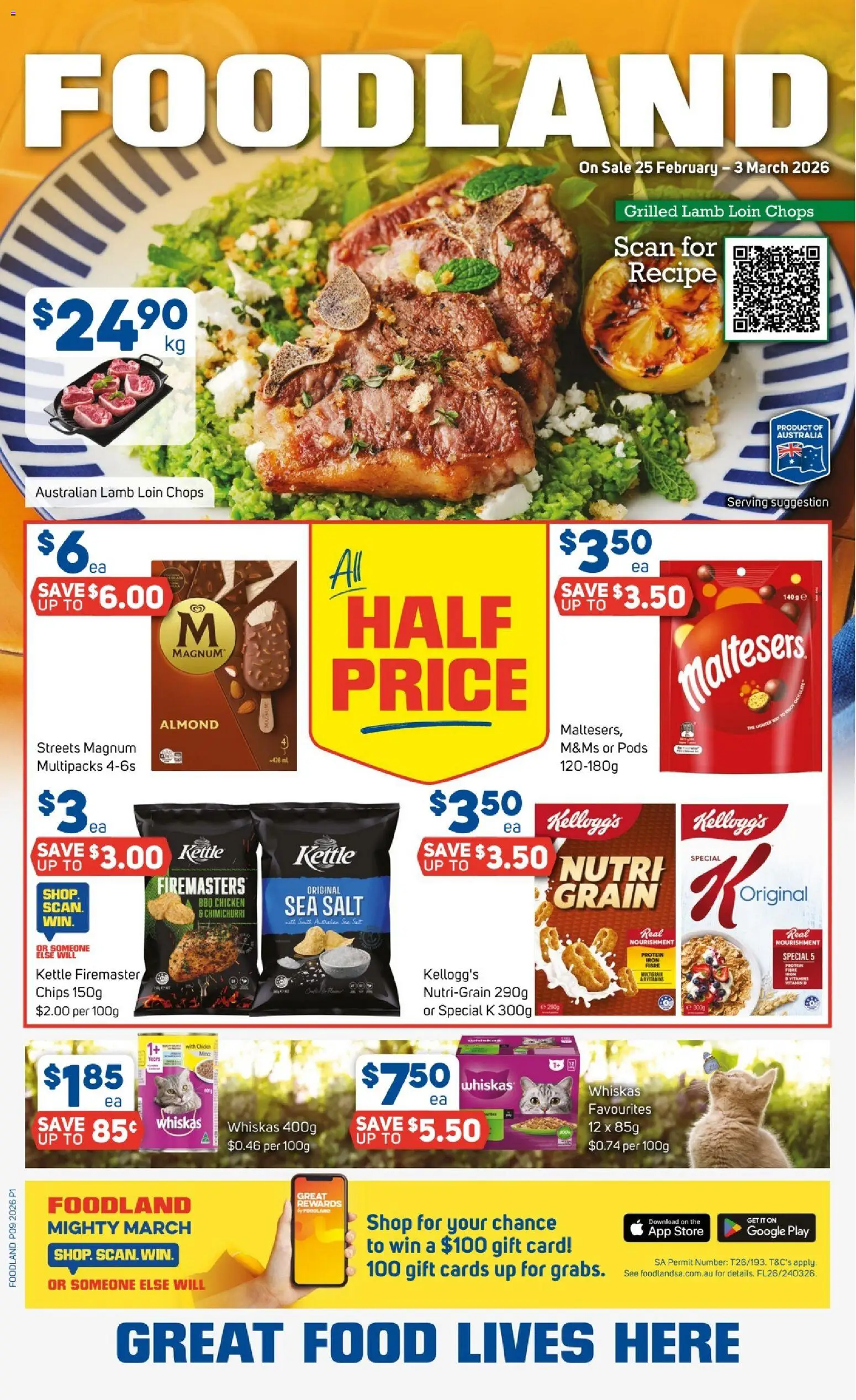 Preview of catalogue Catalogue from shop Foodland valid 25/02/2026