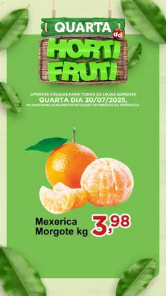 Pré-Visualização do folheto "Ofertas da semana" da loja Rossi Supermercados válido a partir de 30/07/2025