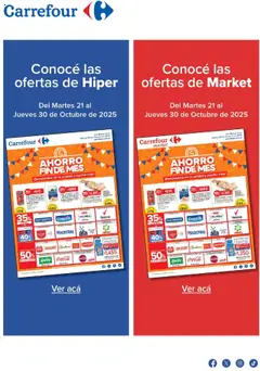 Vista previa del folleto de la tienda Carrefour válido desde el 21/10/2025 