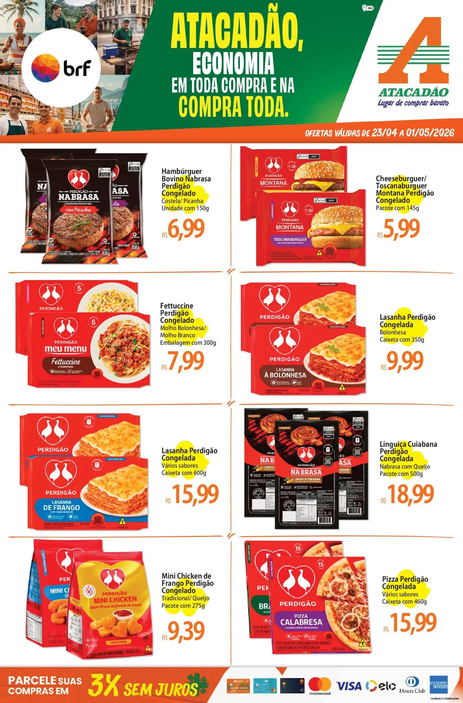 Pré-Visualização do folheto "Atacadão ofertas - MA" da loja Atacadão válido a partir de 23/04/2026