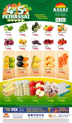 Pré-Visualização do folheto "Assaí Atacadista ofertas - GO" da loja Assaí Atacadista válido a partir de 02/04/2026