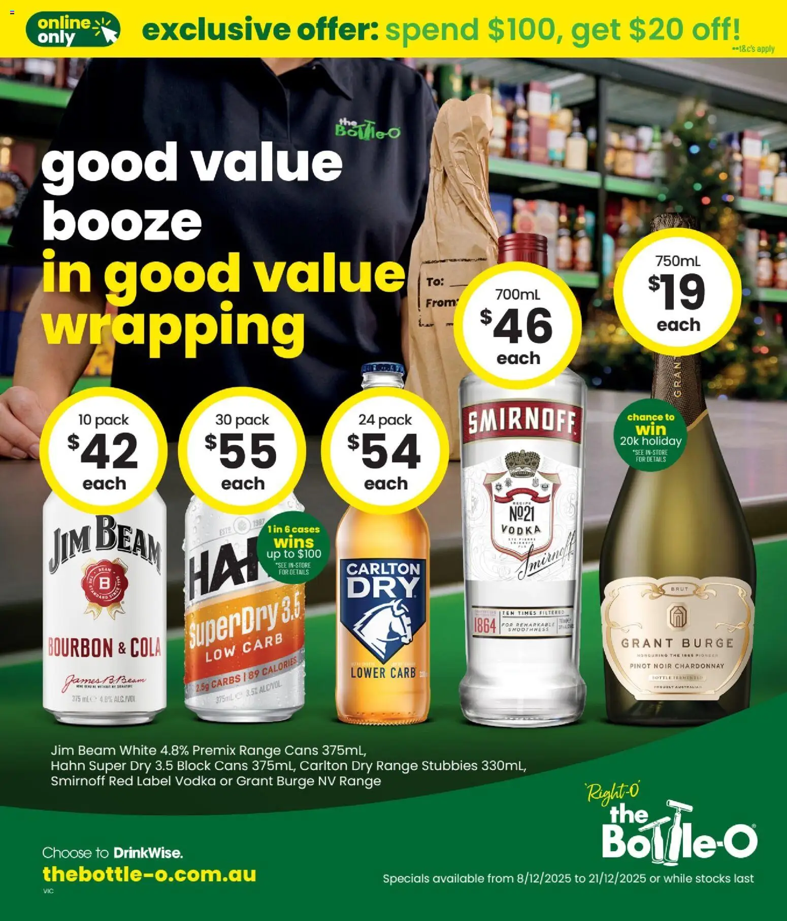 Preview of catalogue Catalogue BAIRNSDALE from shop The Bottle-O valid 08/12/2025