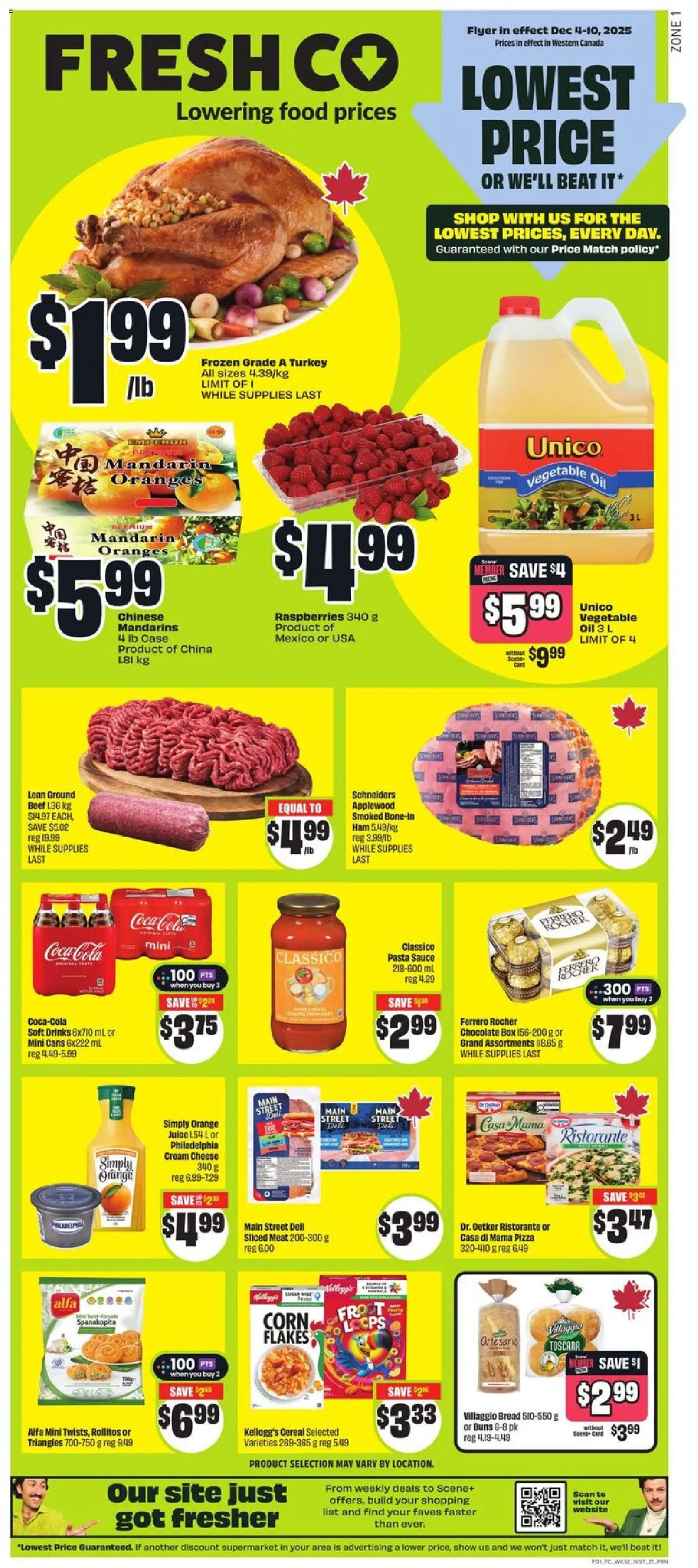 Preview of leaflet Weekly Flyer - ON from shop FreshCo is valid from Dec 04, 2025