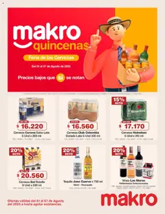  Vista previa del prospecto Catálogo Makro del almacen Makro válida del 01/08/2025 al 07/08/2025