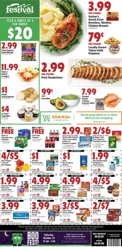 Ad Preview of Festival Foods Weekly Ad from 10/08/2025