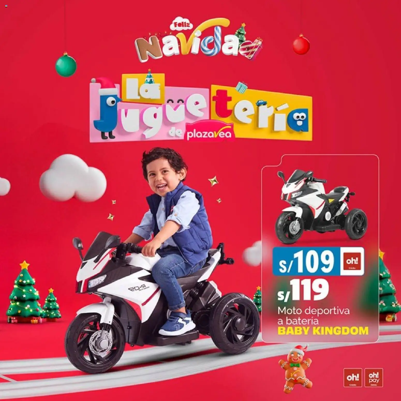 Vista previa de Díptico Juguetes N1 de la tienda Plaza Vea válido desde 27/11/2025 - Batería